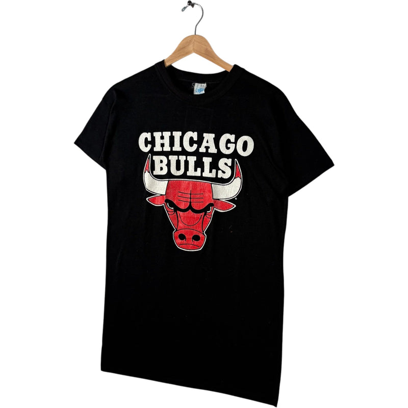 Vintage Youth Chicago Bulls Large Spellout Logo NBA Tee