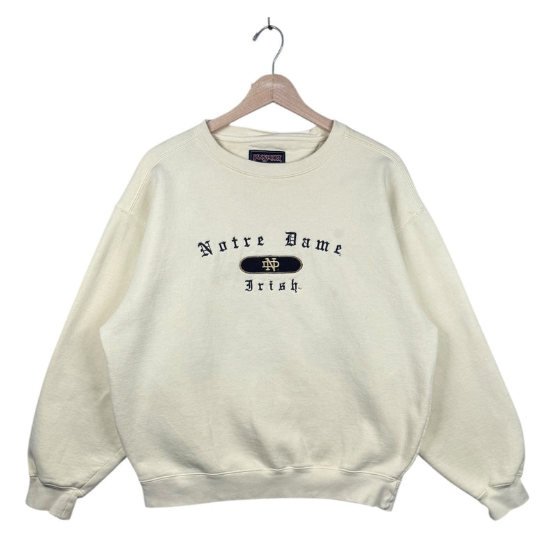 Vintage JanSport Notre Dame University Irish Crewneck
