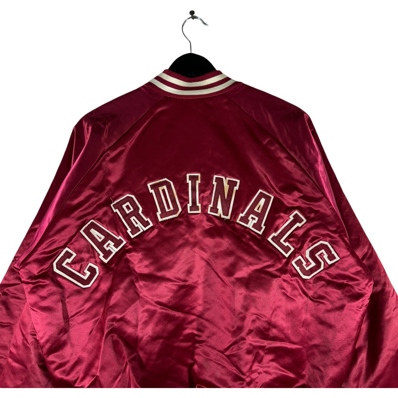 Vintage Chalk Line Arizona Cardinals Satin Bomber Jacket