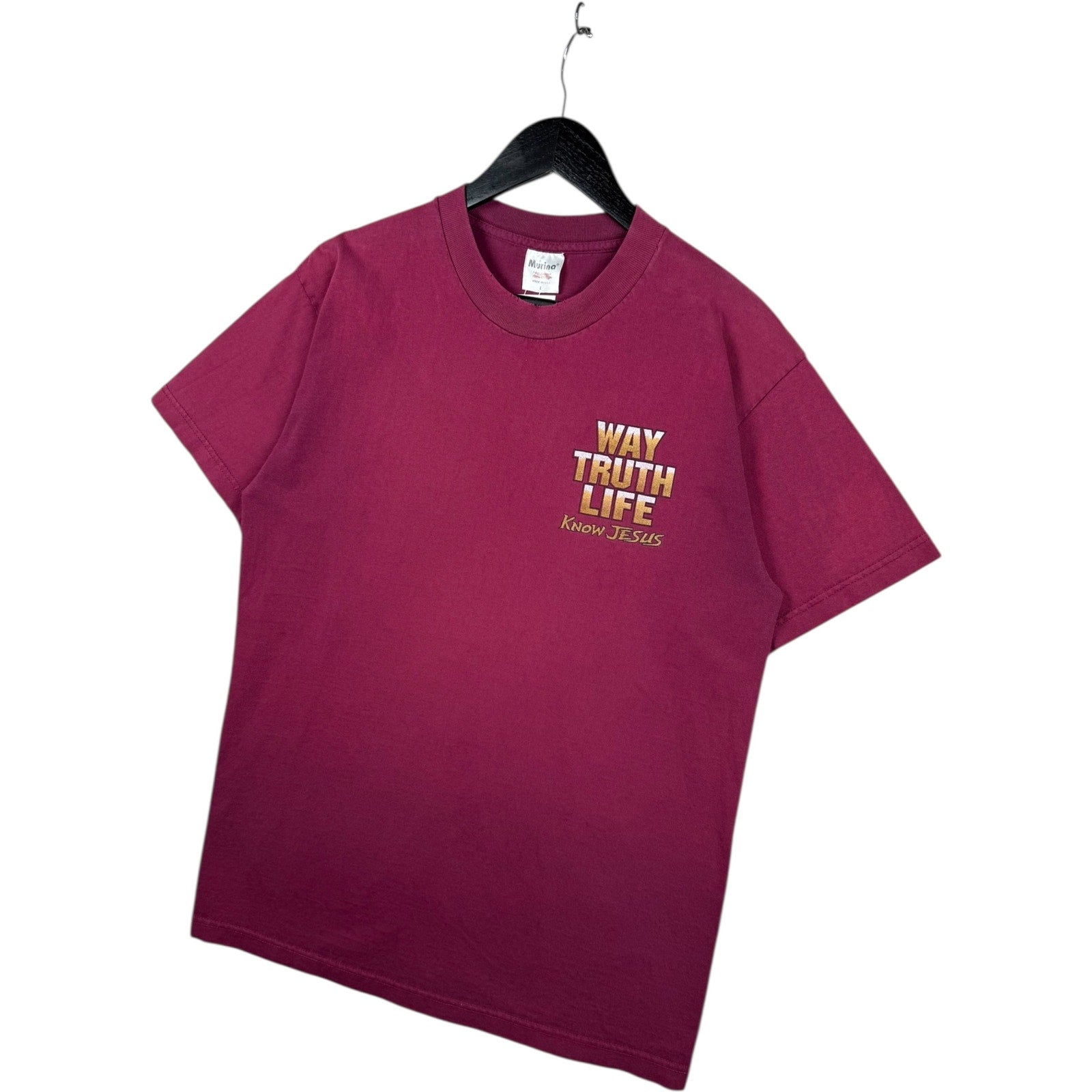 Vintage John 14:6 Way Truth Life Know Jesus T-Shirt