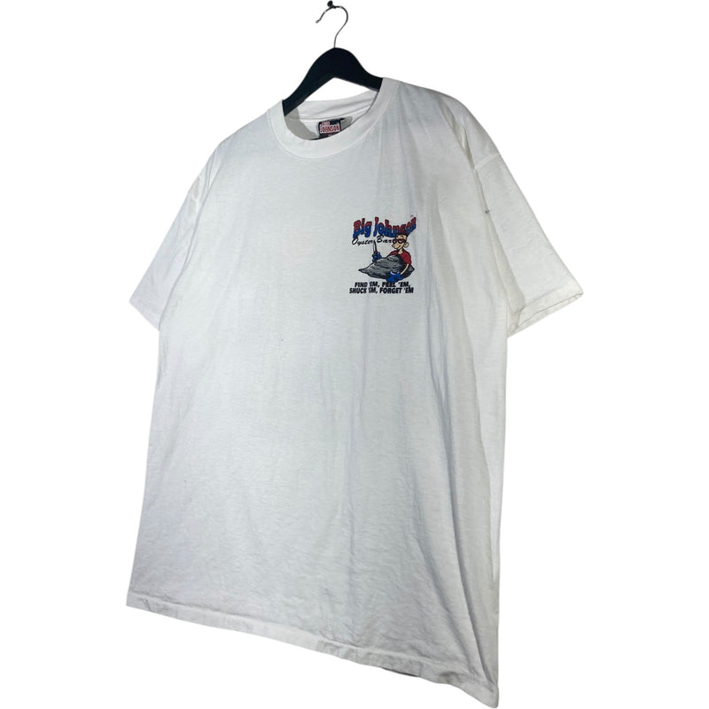 Vintage Big Johnson Oyster Bar Short Sleeve T-Shirt