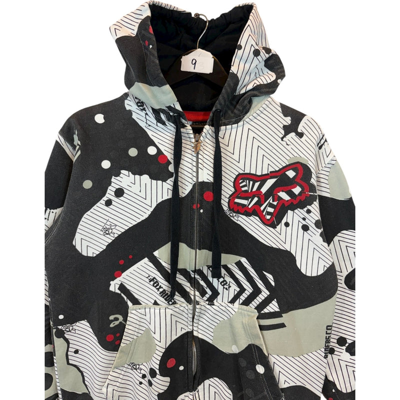 Vintage Fox Riders Co. AOP Hoodie