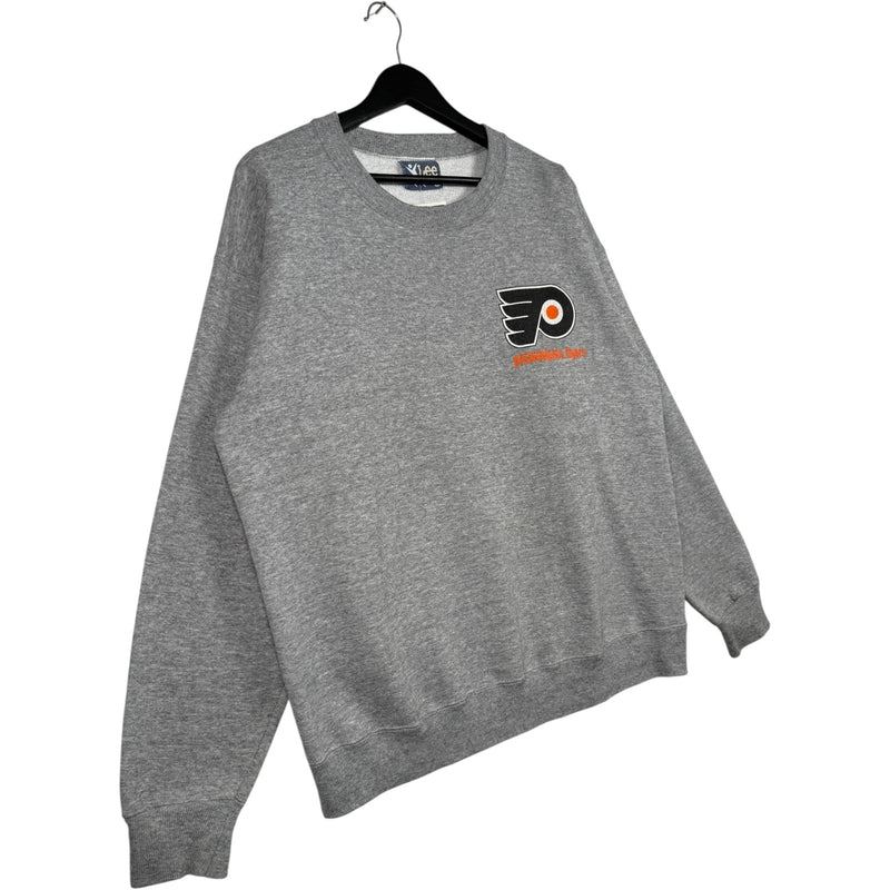 Vintage Philadelphia Flyers Helmet Crewneck