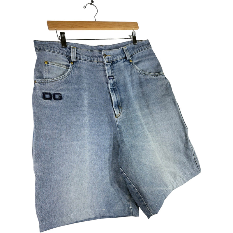 Vintage Delgrifo Italy Denim Carpenter Shorts 35