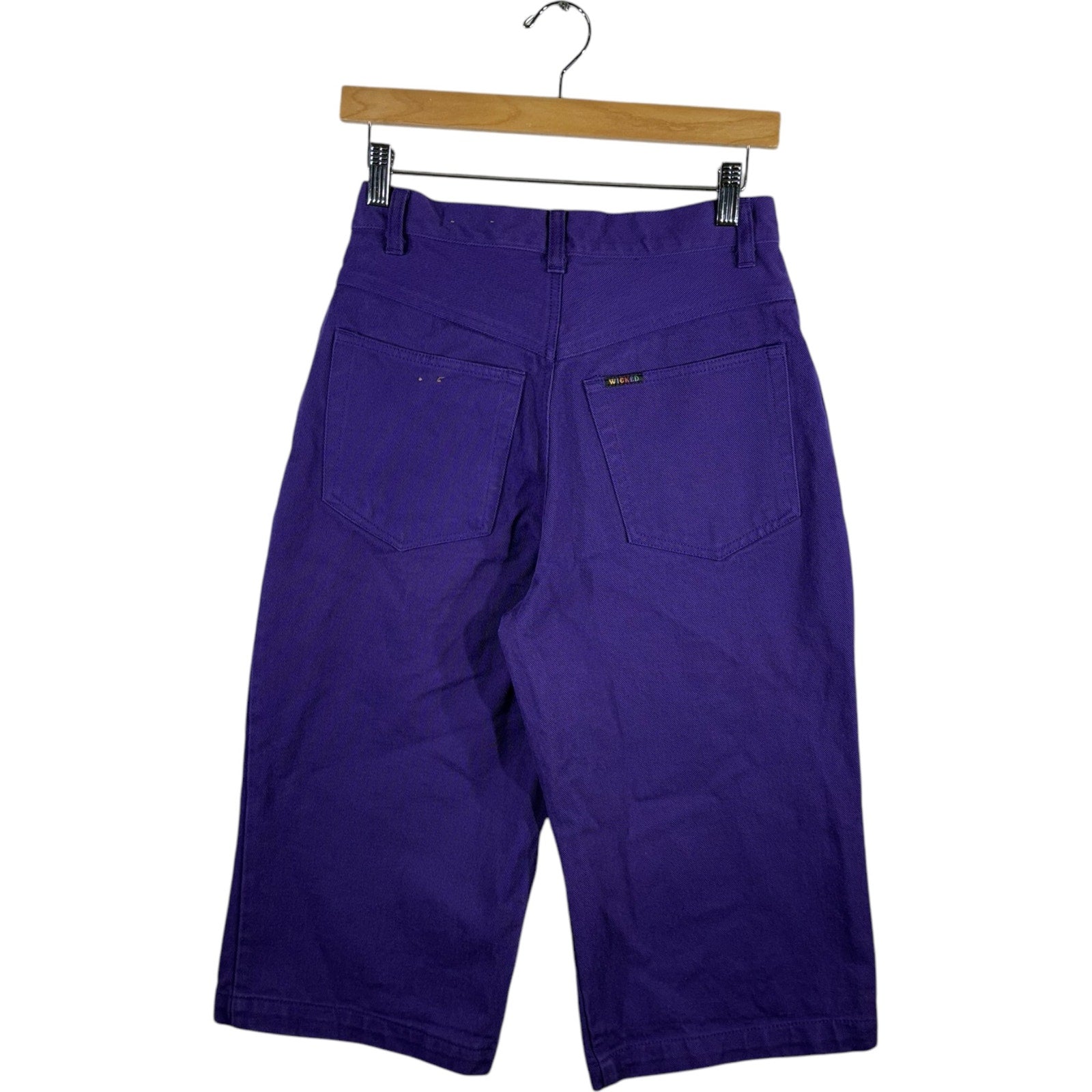 Vintage Wicked Purple Denim Shorts 29
