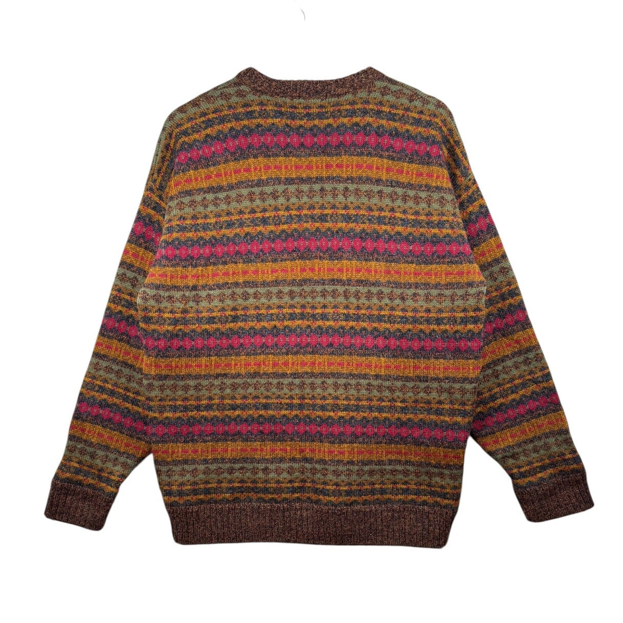 Vintage Burberry Geometric Sweater