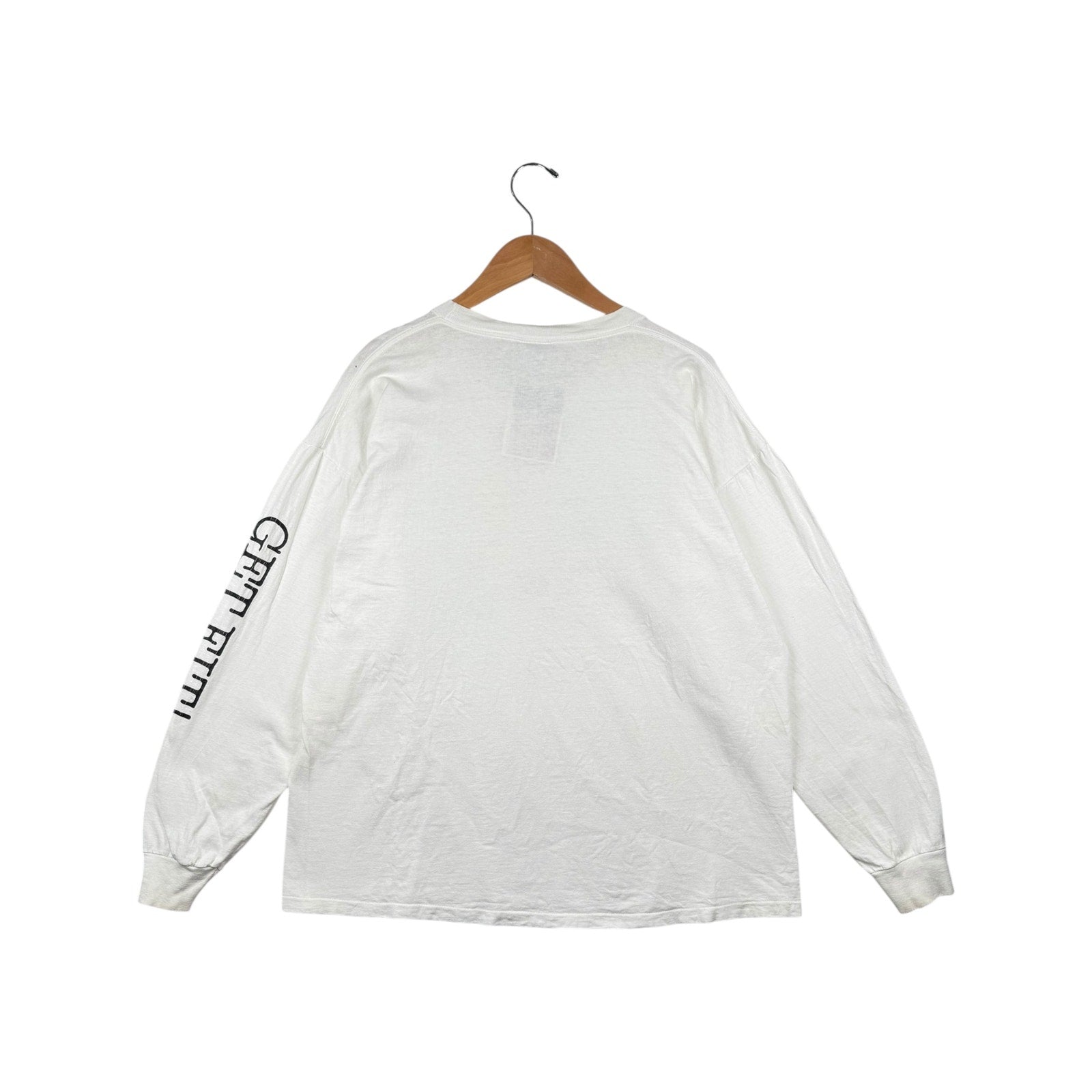 Vintage Get Fit Crewneck T-shirt Long Sleeve