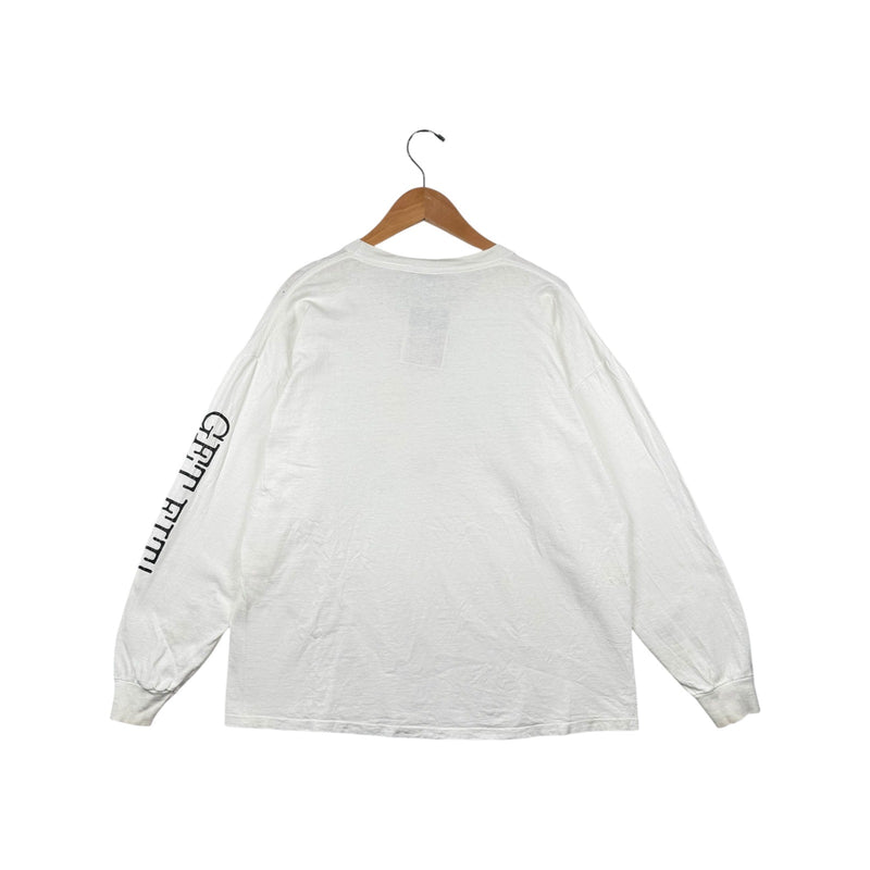 Vintage Get Fit Crewneck T-shirt Long Sleeve