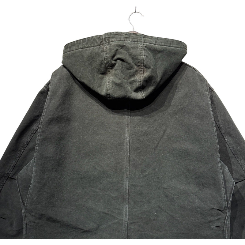 Vintage Carhartt C61 Sherpa Lined Barn Workwear Jacket