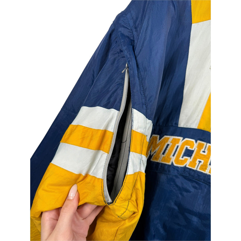 Vintage Michigan Wolverines 1/2 Zip Jacket