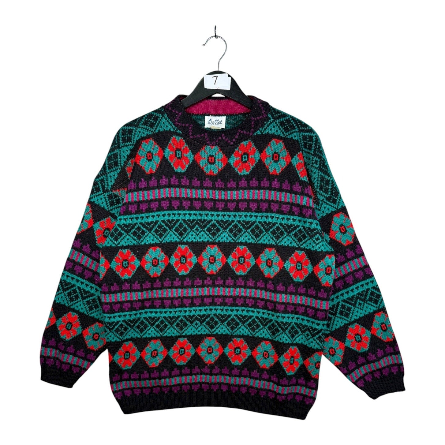 Vintage Ballet New York Fair Isle Sweater