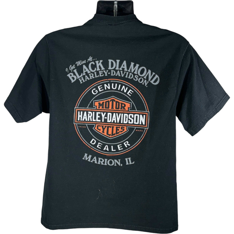 Vintage Black Diamond Harley Davidson Tee