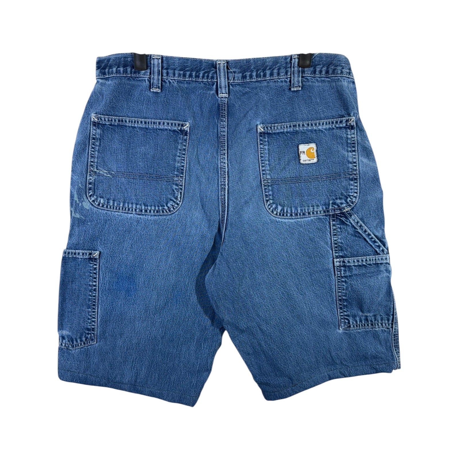 Vintage Carhartt Denim Carpenter Shorts 35