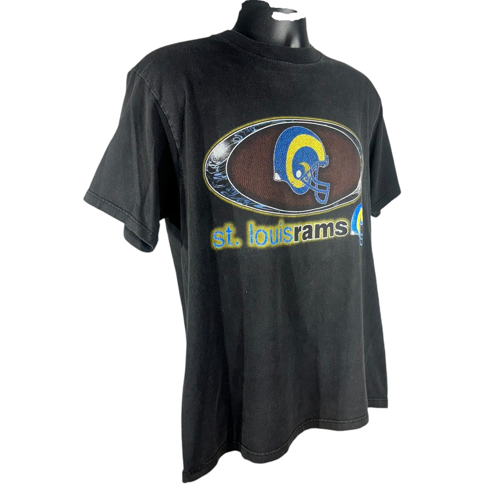 Vintage Logo 7 St. Louis Rams NFL Tee 90s