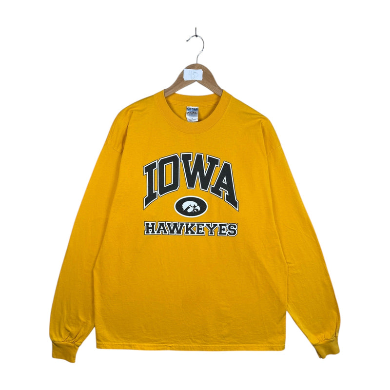 Vintage University of Iowa Hawkeyes Long Sleeve T-Shirt