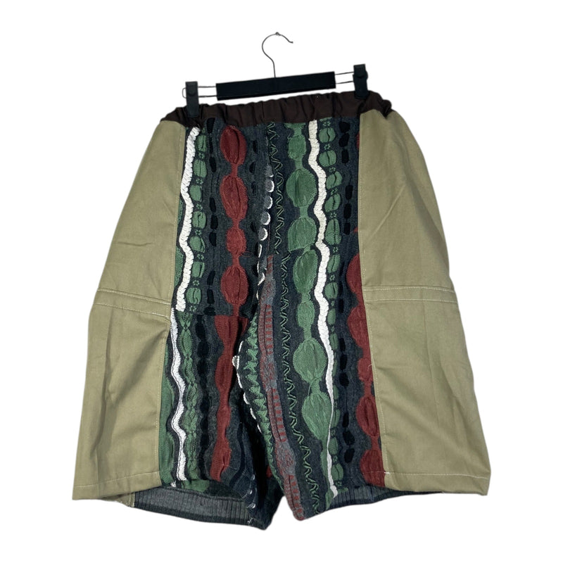 Vintage Cut & Sew Coogi Style Patchwork Shorts 30