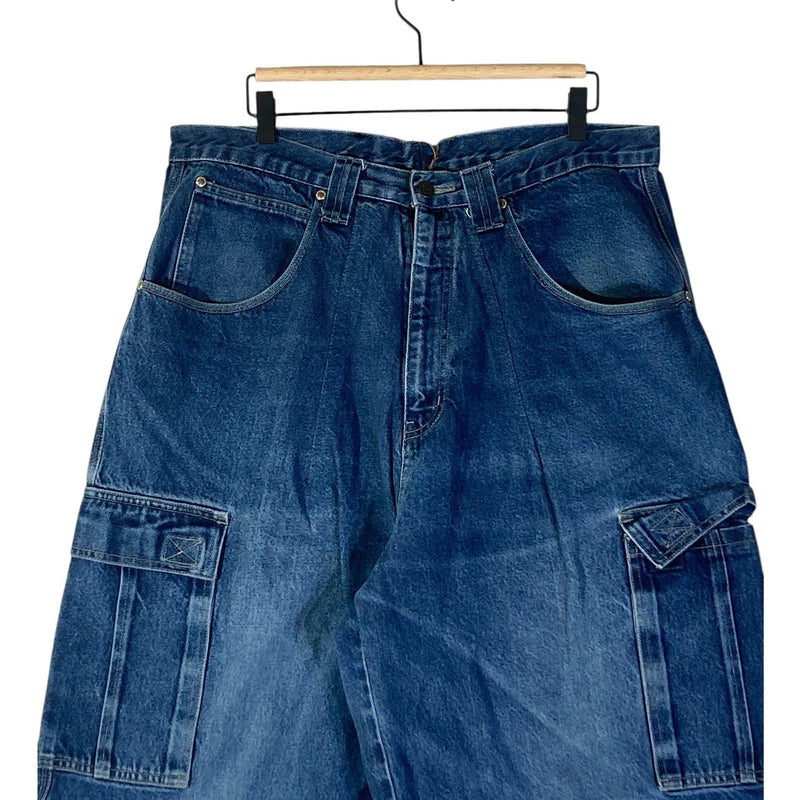 Vintage Cargo Denim Shorts 42