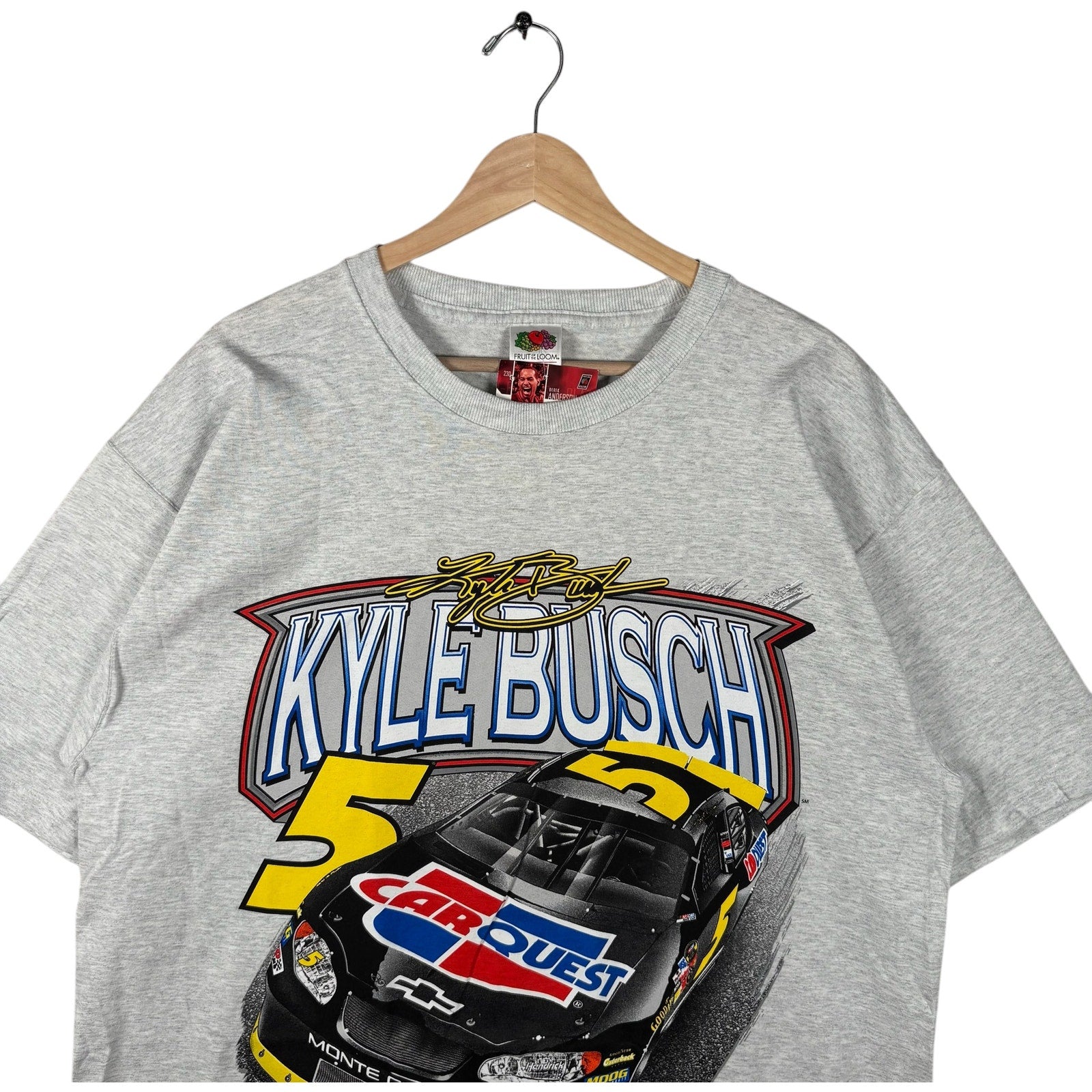 Vintage Kyle Busch Hendrick Motorsports Racing Tee