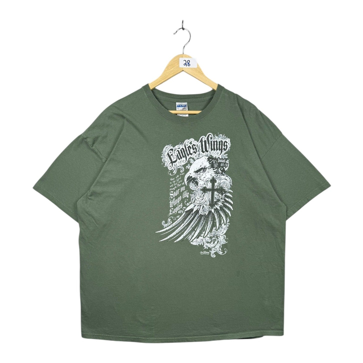 Vintage Eagles Wings Isaiah 40:31 Graphic T-Shirt