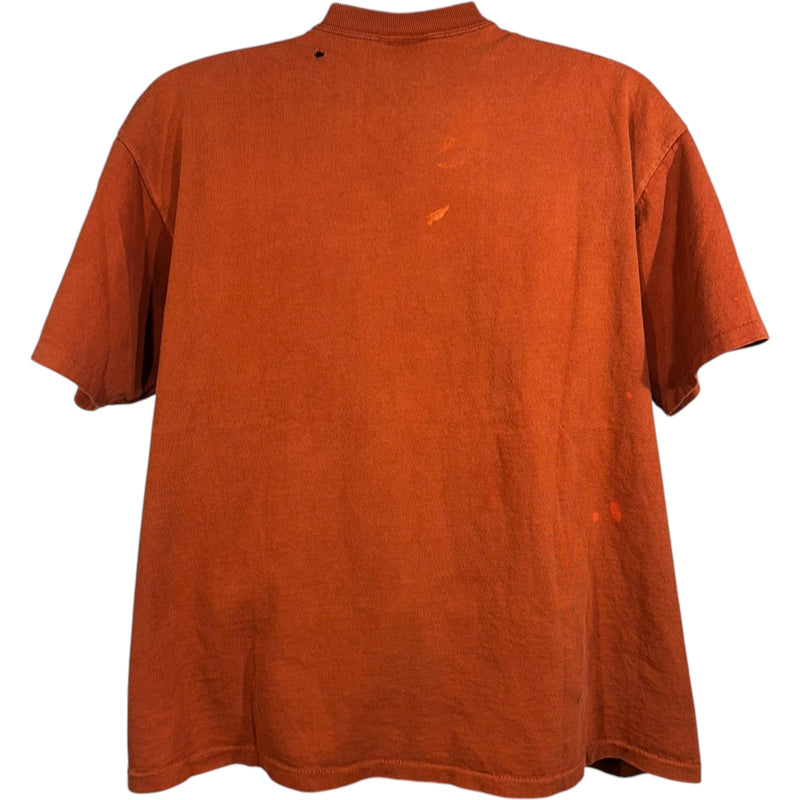 Vintage NFL Cleveland Browns Football Spell Out Tee