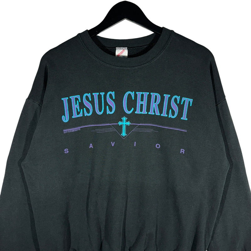 Vintage Jesus Christ "Savior" Crewneck