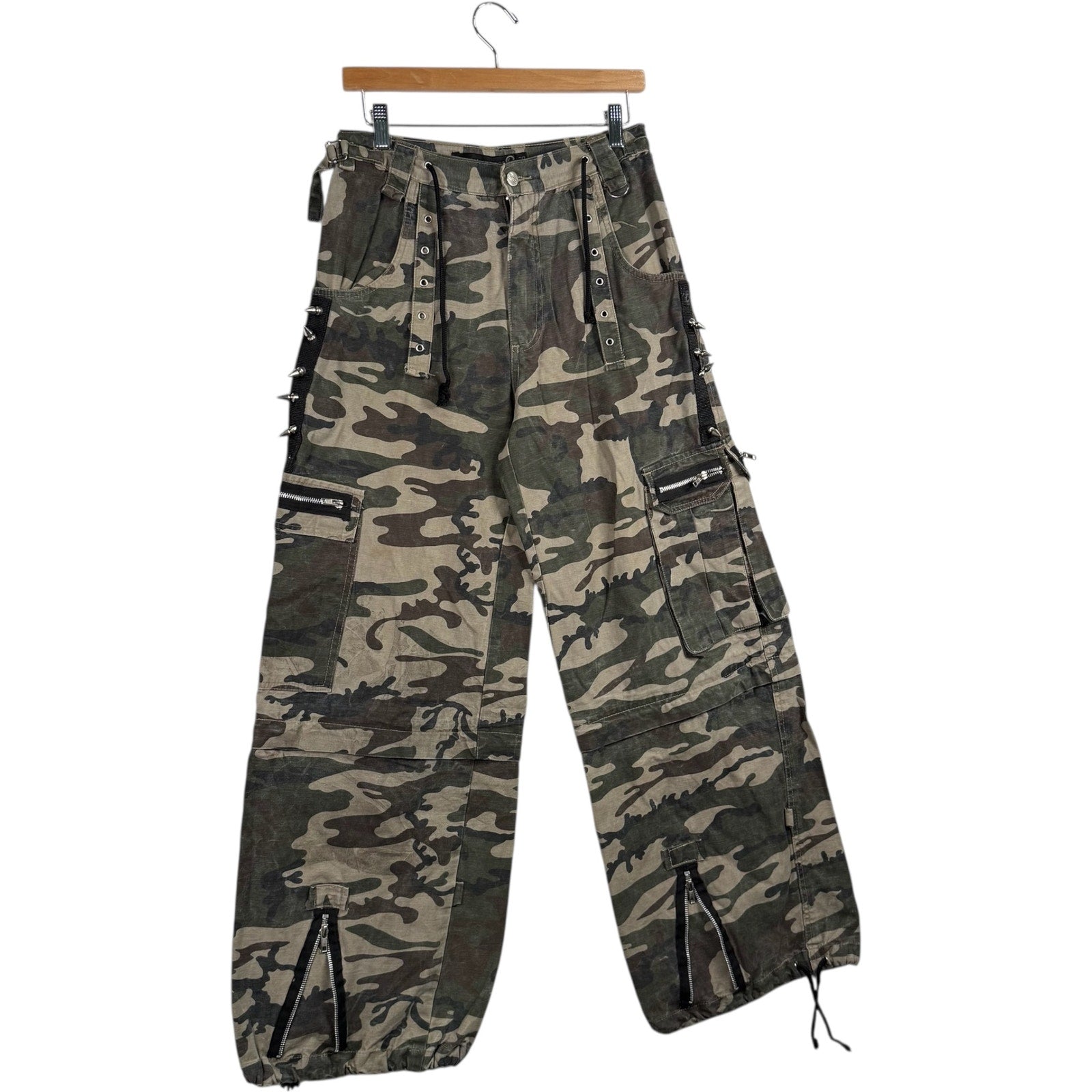 Y2K Criminal Damage Cargo Pants 30