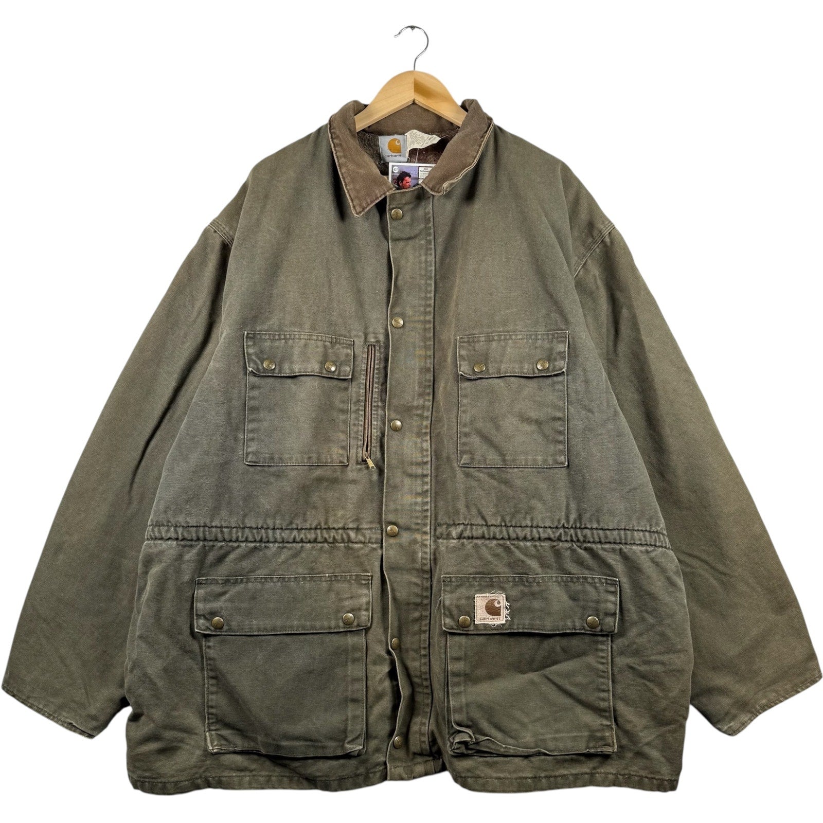 Vintage Carhartt Duck Trail Parka Workwear Jacket