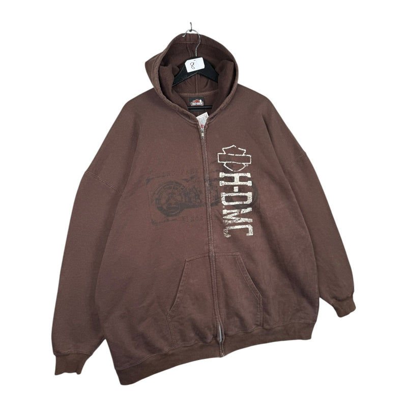 Vintage Harley Davidson Atlanta Full Zip Hoodie