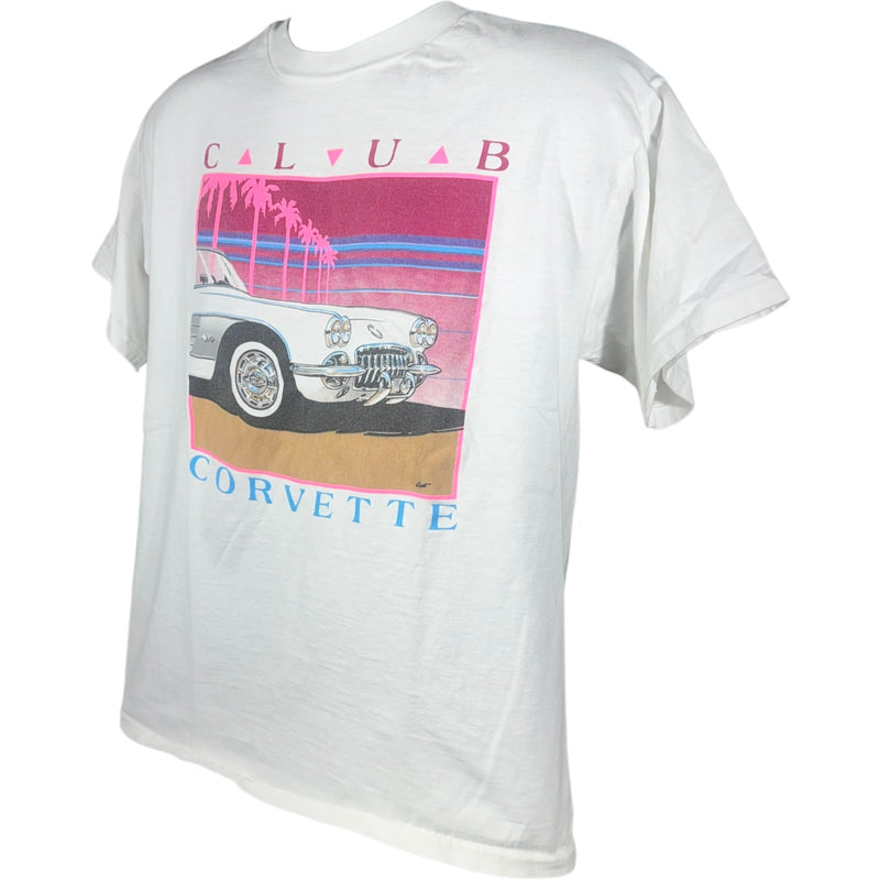 Vintage Club Corvette Classic Car Tee 80s