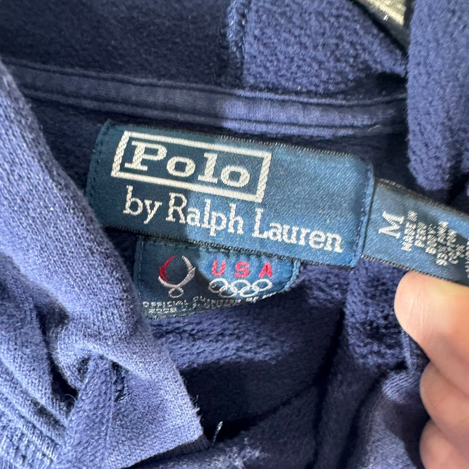 Vintage Polo Ralph Lauren Beijing Olympics Team USA Hoodie