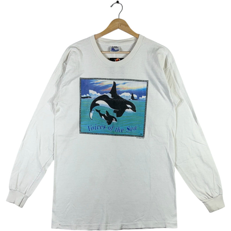 Vintage "Voices Of The Sea" Killer Whales Long Sleeve