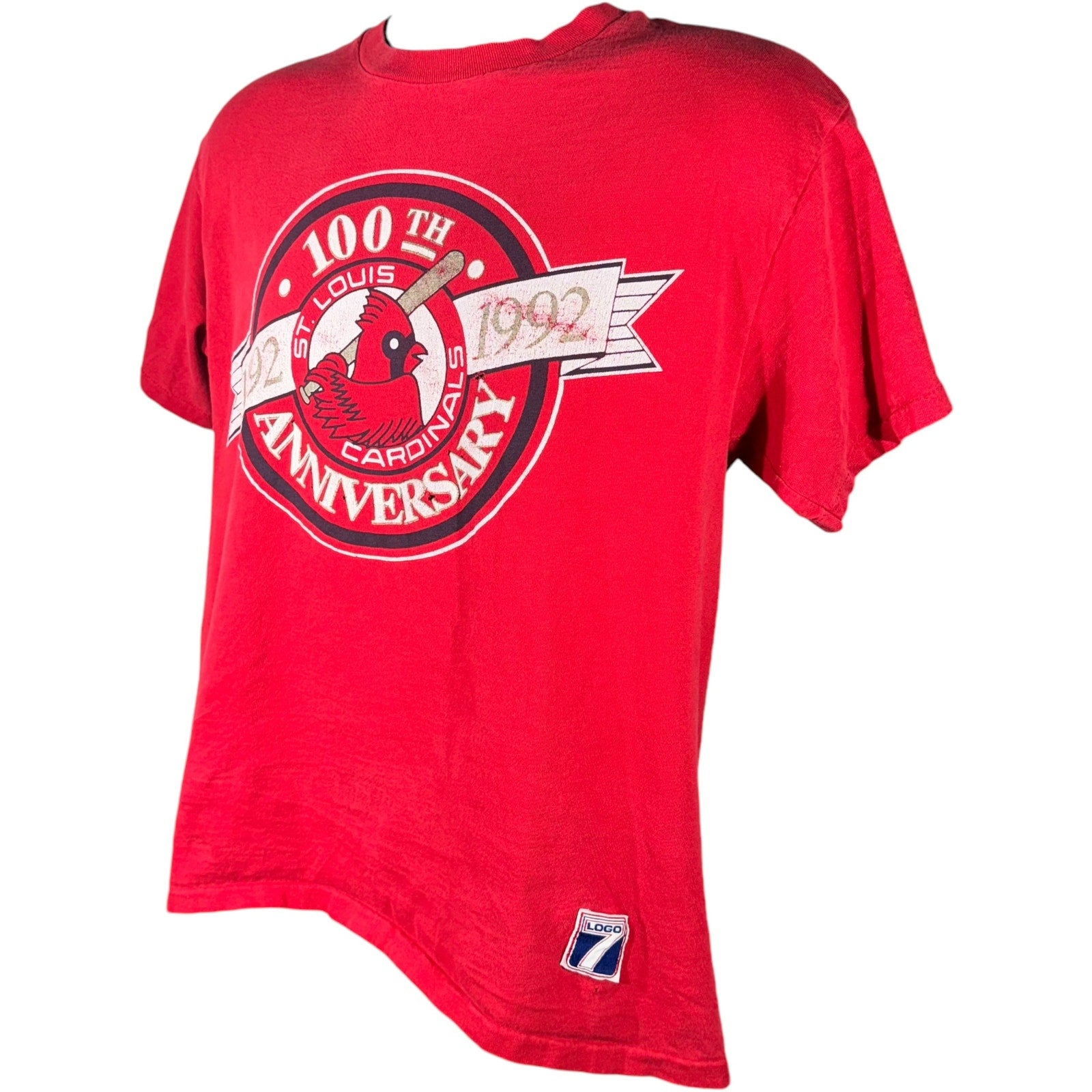 Vintage MLB St. Louis Cardinals 100th Anniversary Tee