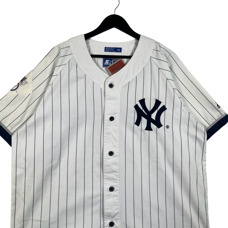 Vintage Starter New York Yankees Spellout Logo MLB Jersey