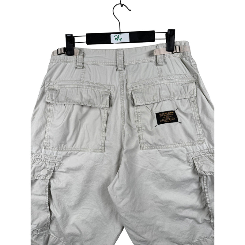 Vintage Polo Jeans Utility Cargo Pockets Shorts 33