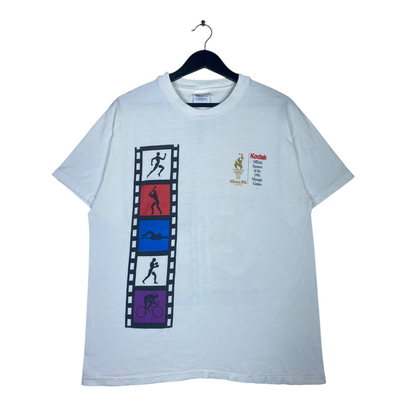 Vintage Kodak Graphic Print Atlanta Olympics T-Shirt