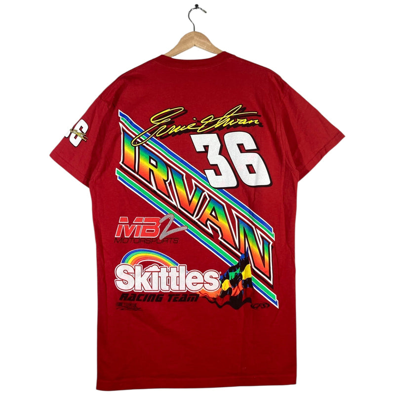 Vintage NASCAR Ernie Irvan Skittles Racing Short Sleeve T-Shirt