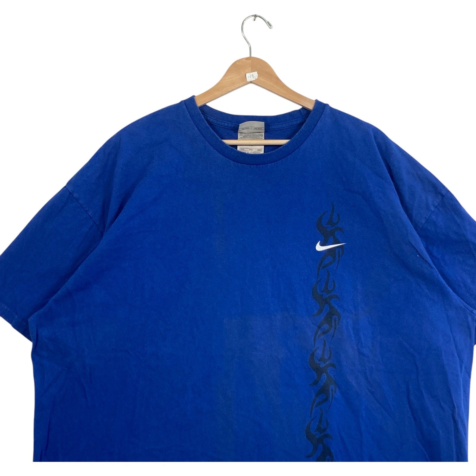 Vintage Nike Mini Swoosh Logo Stripe Tee