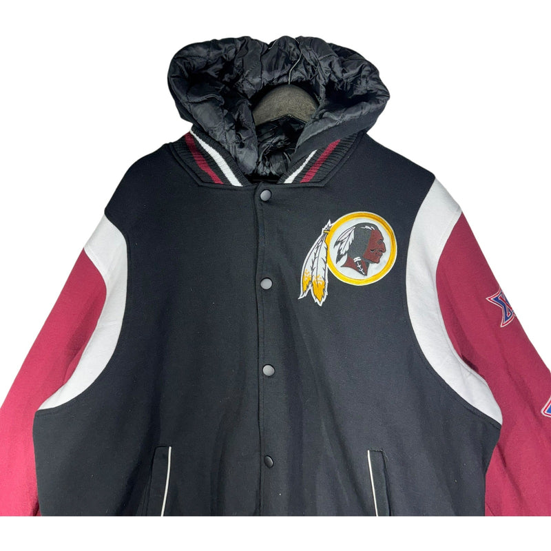 Vintage NFL Washington Redskins Hooded Varsity Jacket