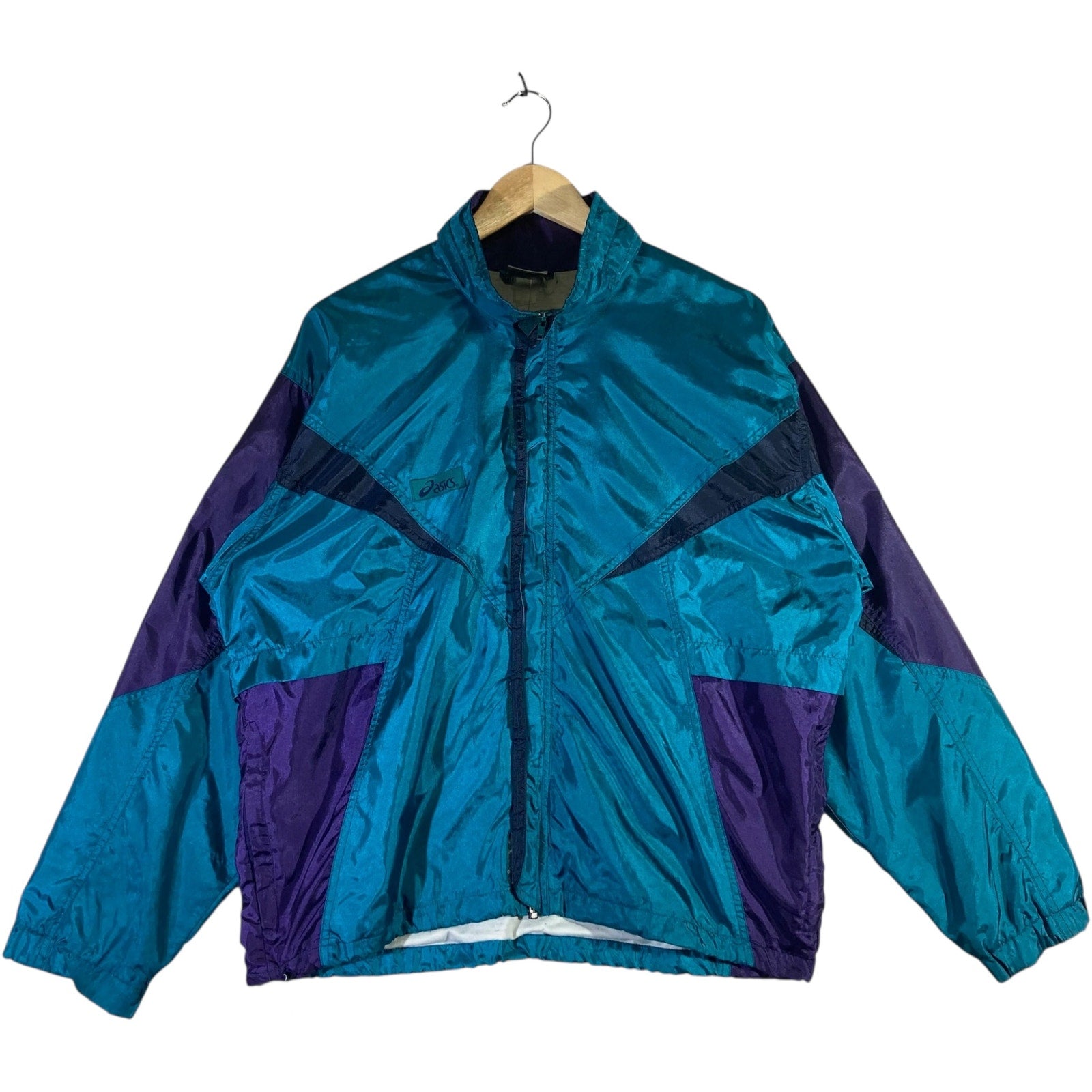 Vintage Asics Full Zip Windbreaker