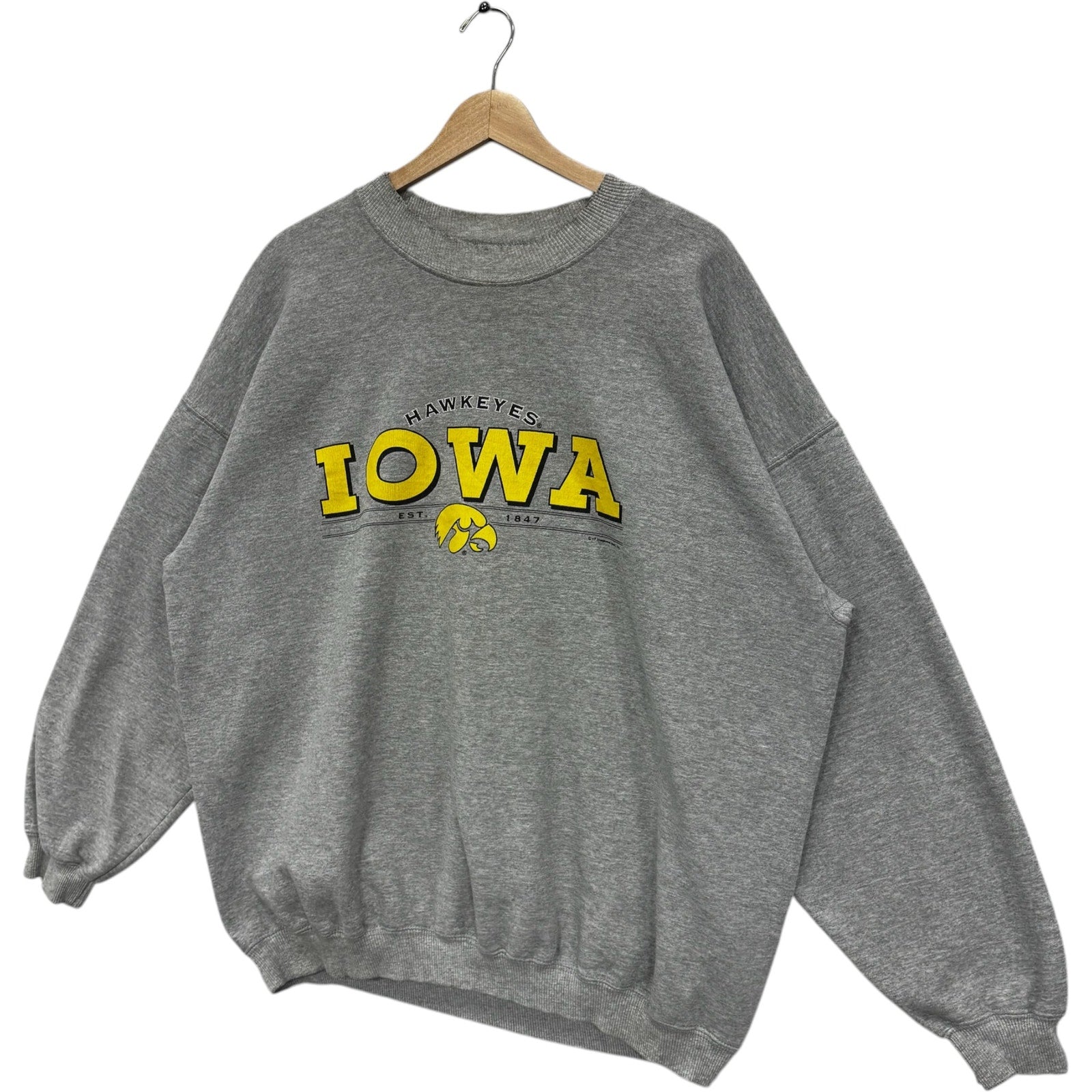 Vintage The University of Iowa Hawkeyes Crewneck