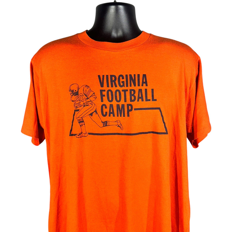 Vintage Puma Virginia University Football Camp Tee