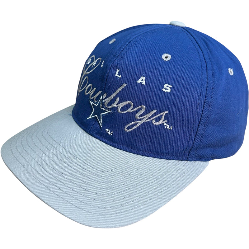 Vintage Dallas Cowboys Spellout NFL Snapback Hat