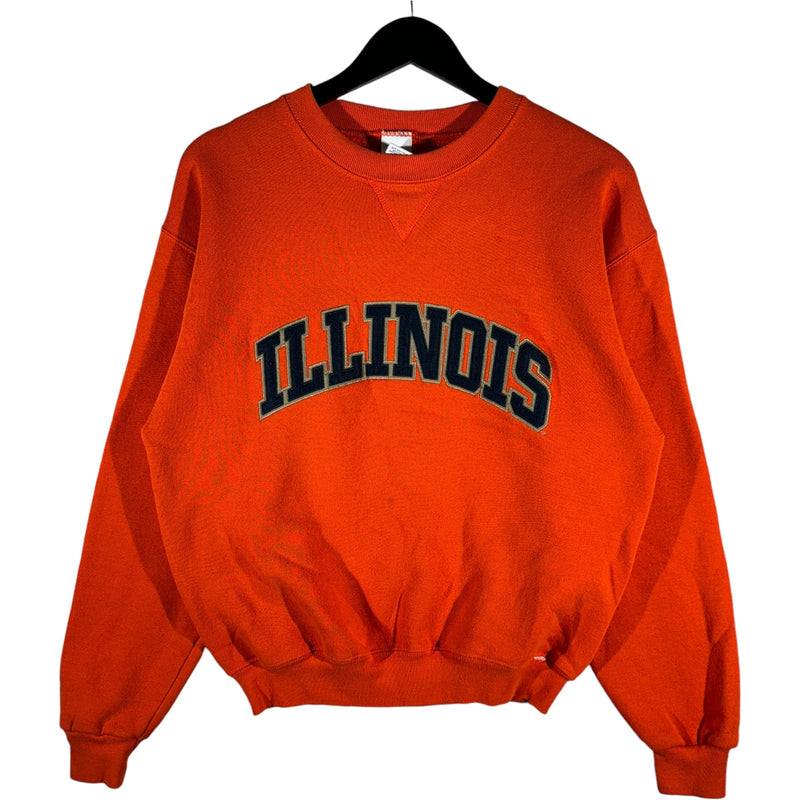 Vintage Russel University Of Illinois Spellout Crewneck