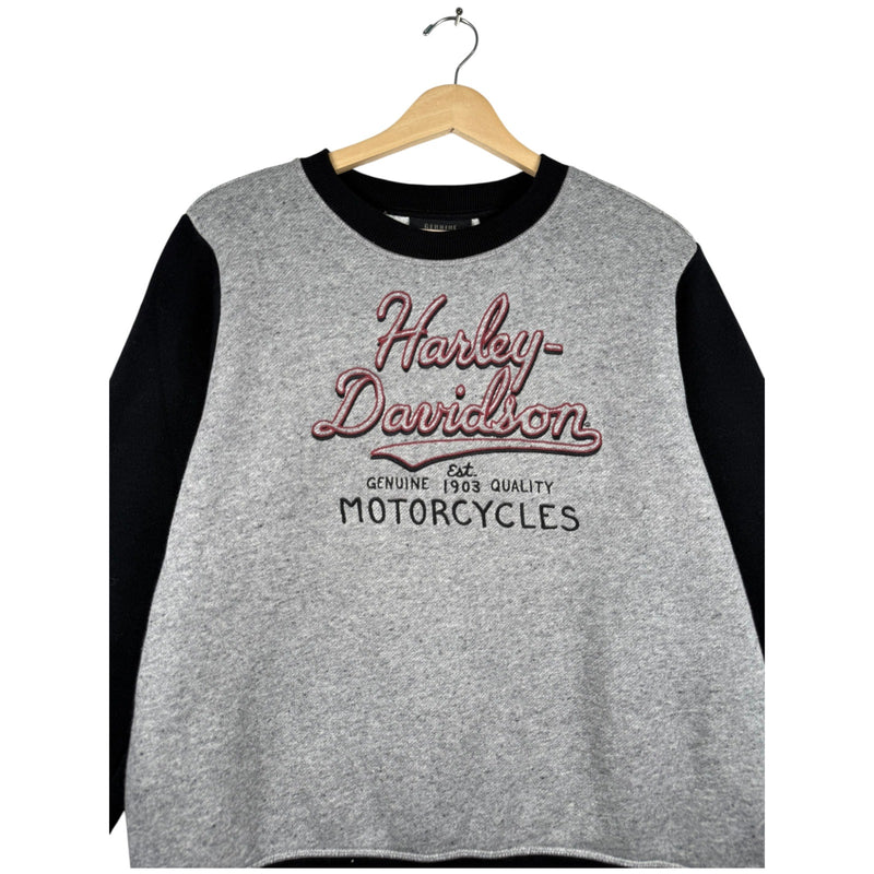 Vintage Harley Davidson Colorblock Crewneck