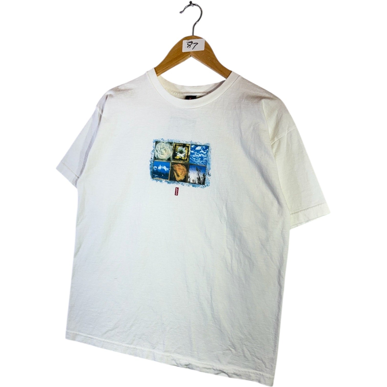 Vintage Levis Nature Scenic Grid T-Shirt