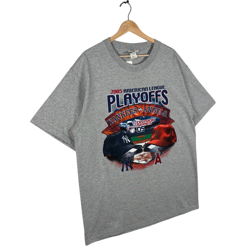 Vintage American League Playoffs Spellout MLB Tee