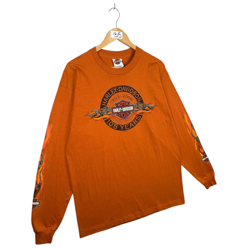 Vintage Harley Davidson 105th Anniversary Long Sleeve