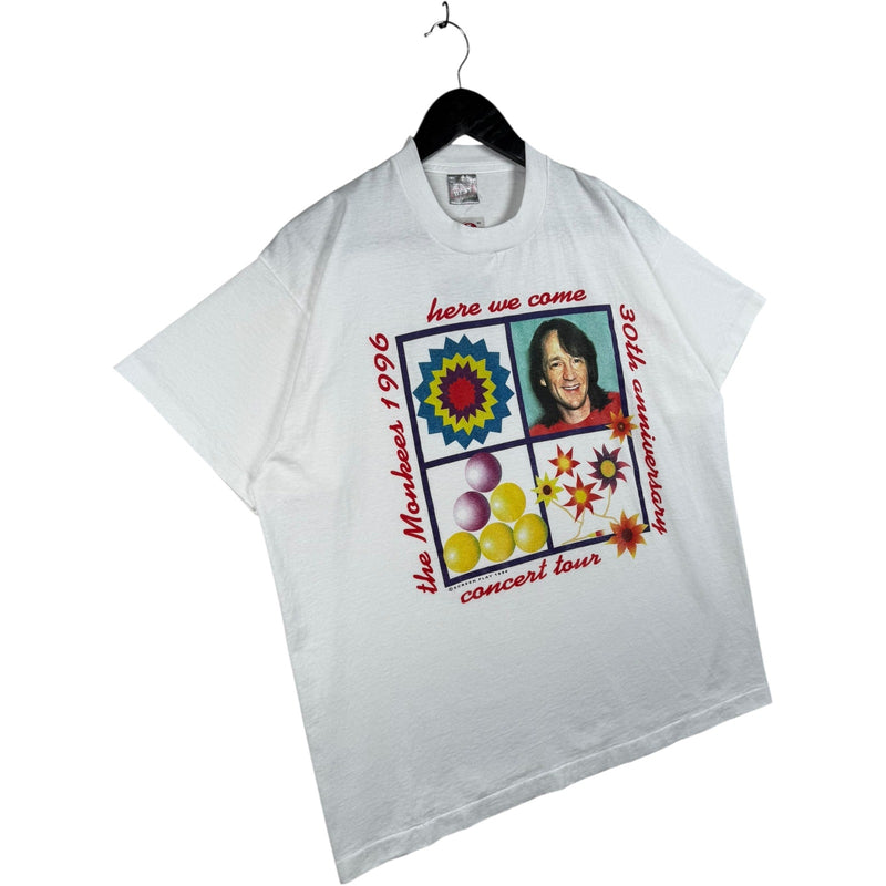 Vintage The Monkees Concert Tour T-Shirt 1996