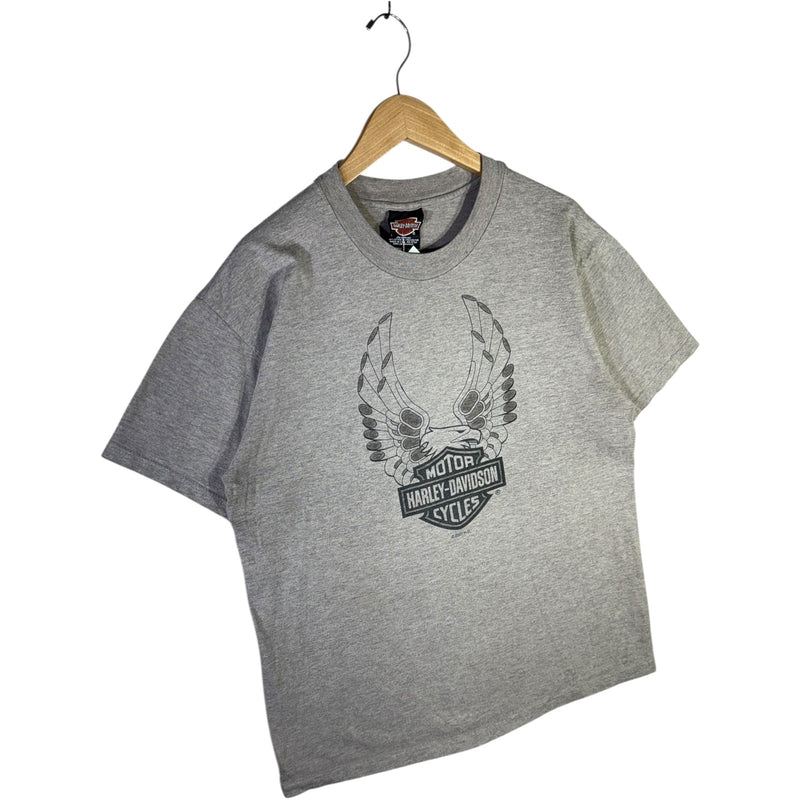 Vintage Harley Davidson Lighthouse Huntington Graphic T-Shirt