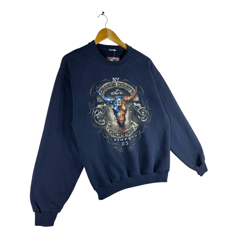Vintage Sturgis Orange County Choppers NY Crewneck